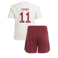 Bayern Munich Kingsley Coman #11 Replica Third Minikit 2023-24 Short Sleeve (+ pants)